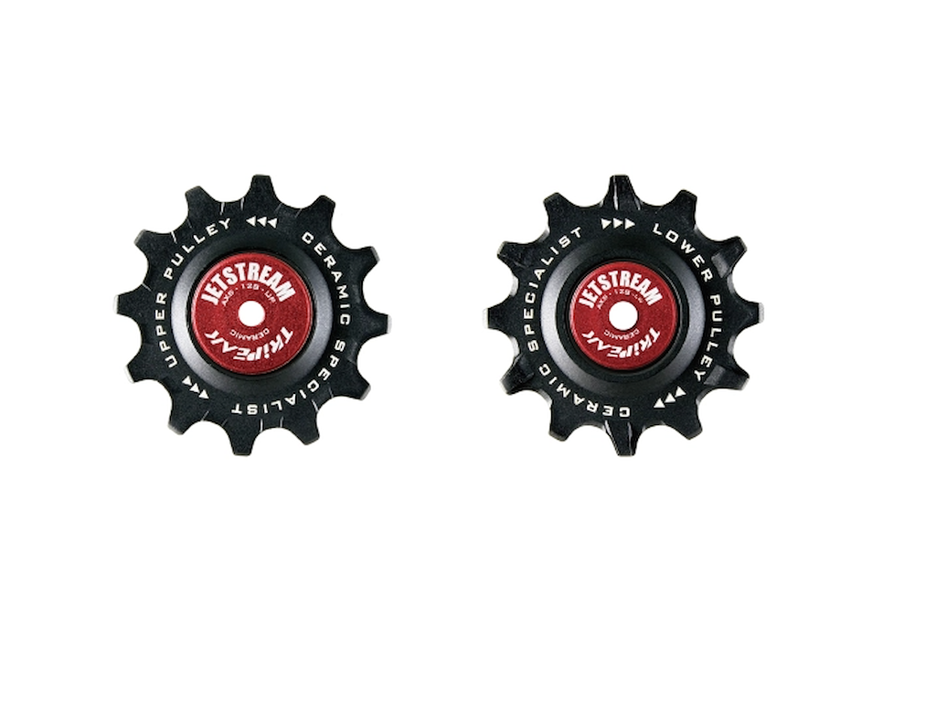 Tripeak pulleyhjul keramiske lejer 12T/12T 12S SRAM AXS Road sort
