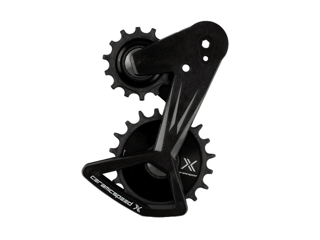 CeramicSpeed OSPW X ALPHA - SRAM RED XPLR E1 - Sort               