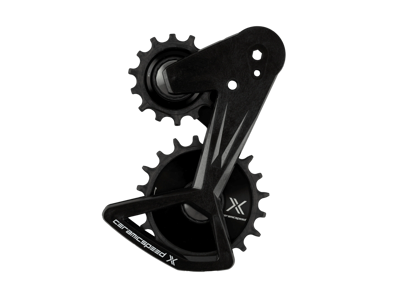 CeramicSpeed OSPW X ALPHA - SRAM RED XPLR E1 - Sort               