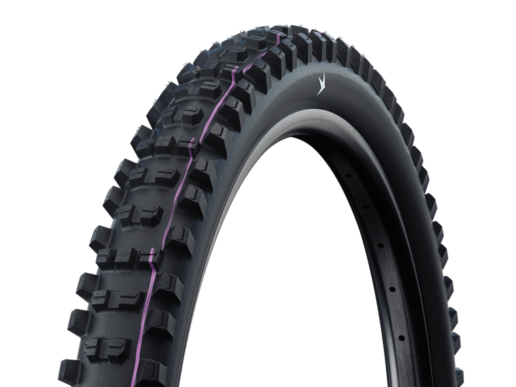 Schwalbe Shredda Radial Rear Gravity Pro TLR ultra soft foldedæk 27,5x2,50 (64-584) E-50