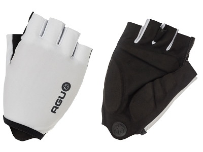 AGU Gel Gloves - Cykelhandsker  - Korte fingre - Hvid - Str. S