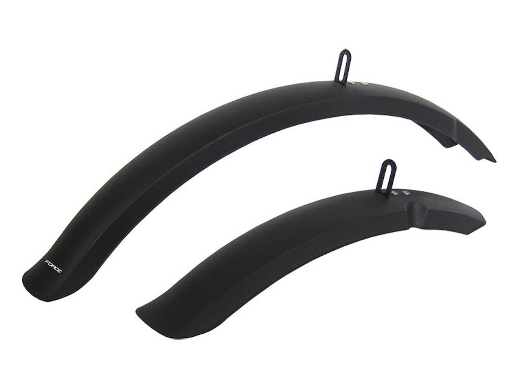 FORCE Skærmsæt 20" sort plast