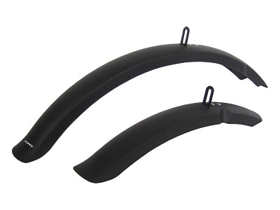 FORCE Skærmsæt 20" sort plast