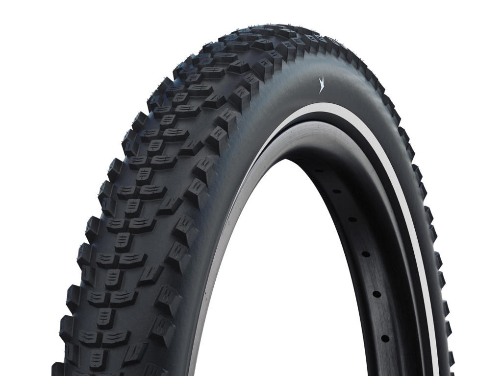 Schwalbe Smart Sam Cargo - Tråddæk 20 x 2,35 (60-406) - Sort med refleks