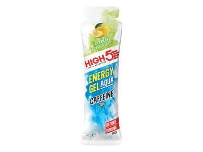 High5 Energy Gel Aqua Caffeine - Citrus 60 ml - 30 mg koffein 