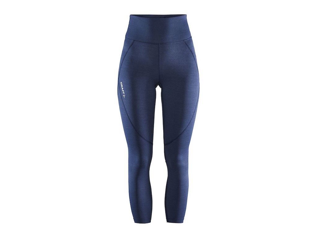 Craft Essence High Waist Tights Blåmeleret Dame Str. S