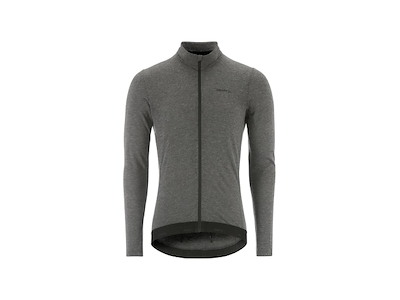 Craft Bike Subz Wool Cykeltrøje med lange ærmer - Herre - Black/Melang