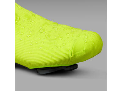 GripGrab Flandrien Waterproof Knitted Road - Skoovertræk - Yellow Hi-vis