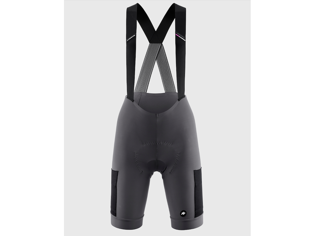 Assos TACTICA KIESKAFER Bib Shorts T5 - Cykelshorts - Dame - Robust Grey - XL