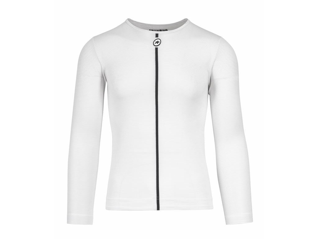 Assos Summer LS Skin Layer - Svedundertrøje - Hvid