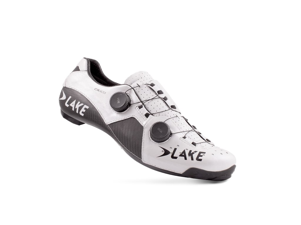 Lake CX403 - Cykelsko - Race - Hvid/Sort 