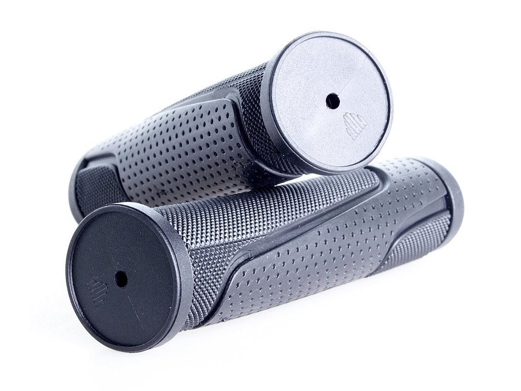 Håndtagsæt sort 125 mm