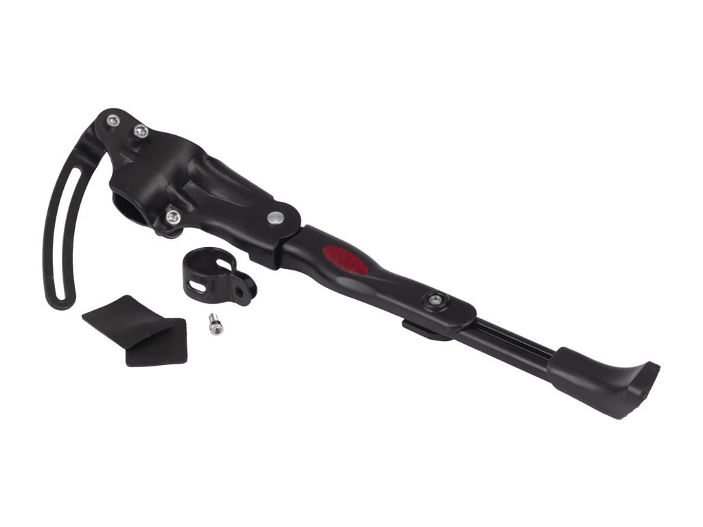 Pathtaker - Støtteben til bagaksel - Justerbar - Egnet til elcykel -  Sort