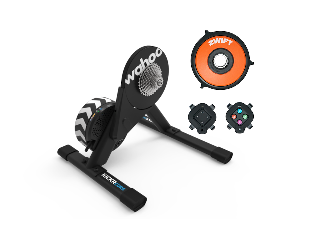Wahoo Kickr Core 2 til 11-speed + Zwift Click V2 med Zwift Cog 1.1 - Bundle