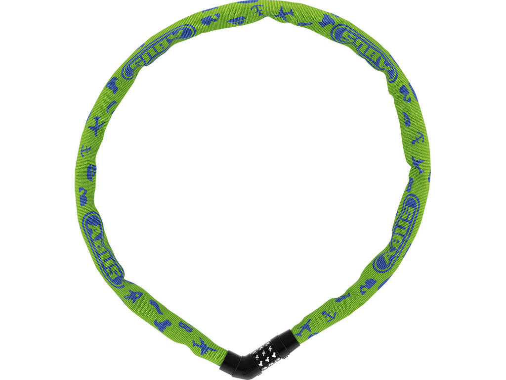 Abus 4804C Steel-O-Chain - Kædelås - 75cm - Lime symbols