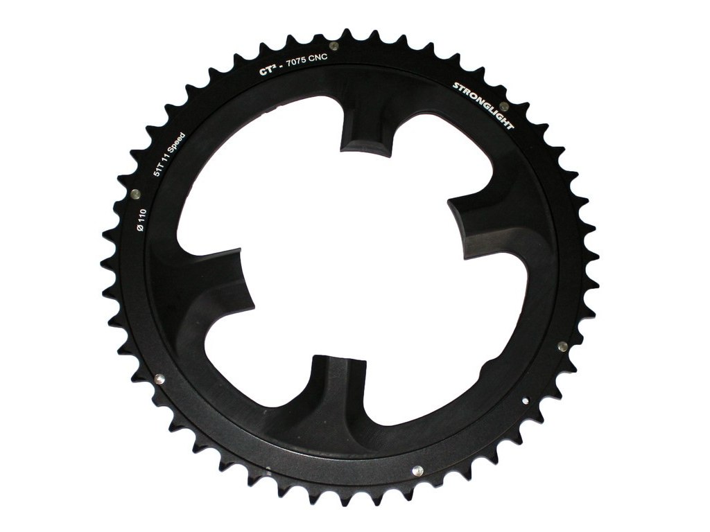Stronglight Klinge til Shimano Dura Ace 11-Speed kranksæt 53T