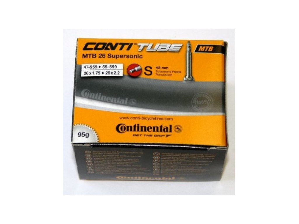 Continental supersonic slange 26 (47/55-559) racerventil"