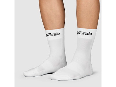 GripGrab RIDE Regular Cut Socks - Cyjekstrømper - Hvid - Str. 41/44