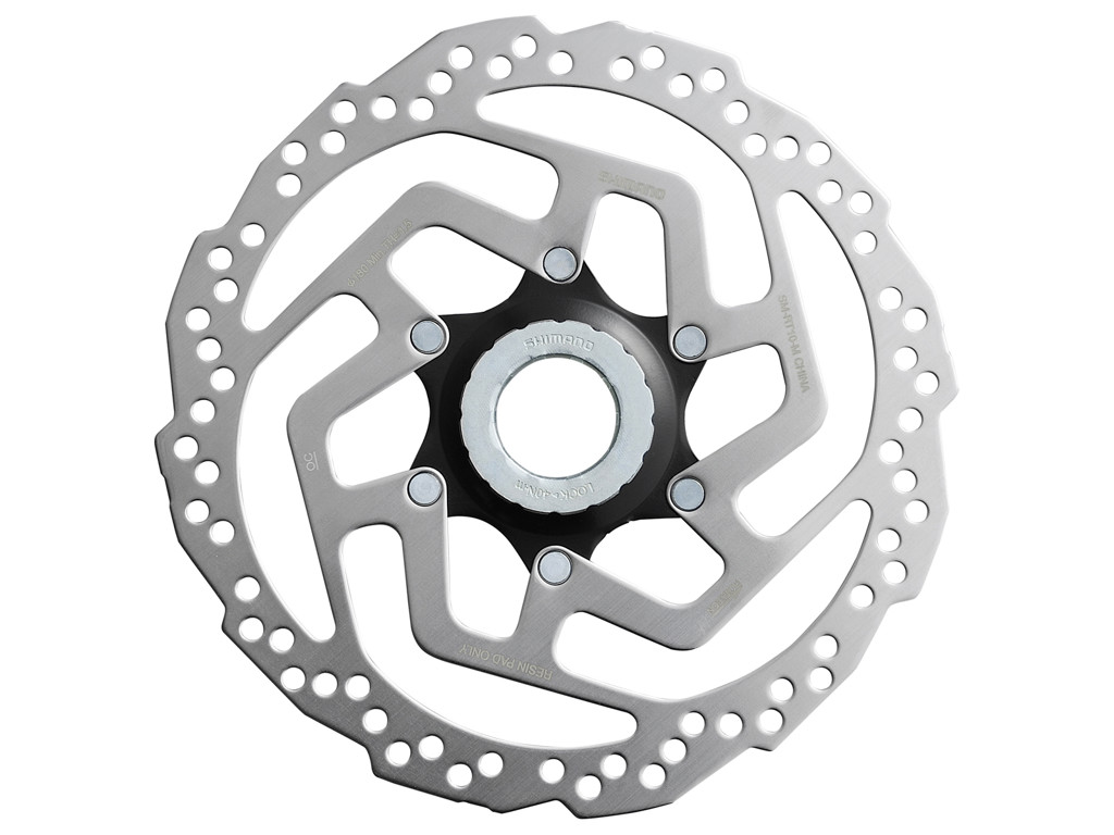 Shimano Turney - Rotor for skivebremse 160-180 mm - Center lock