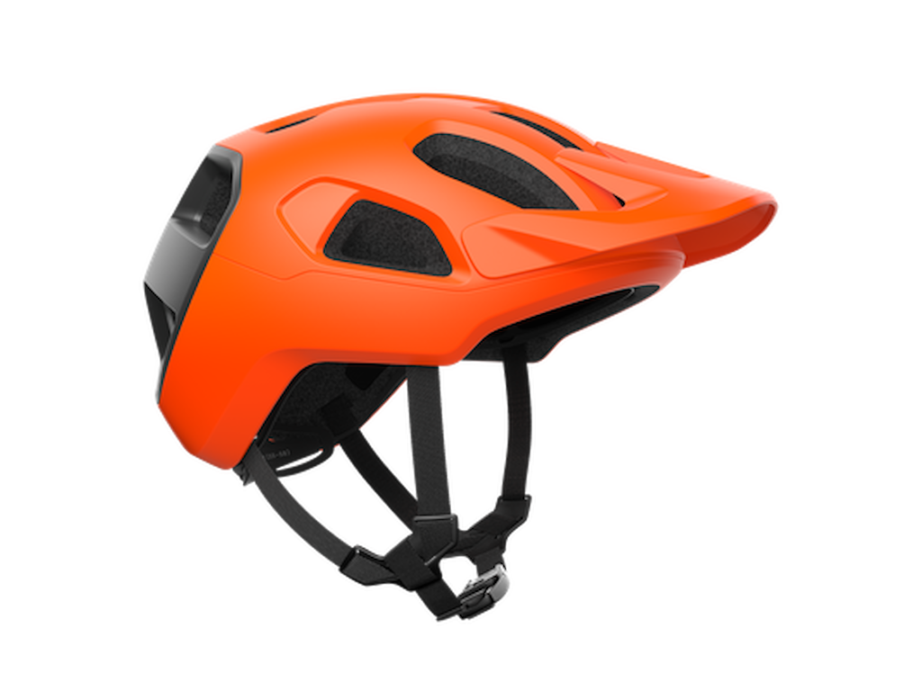 POC Cularis - Cykelhjelm - Mips - Fluorescent Orange Matt/Uranium Black Matt - 51-54 cm