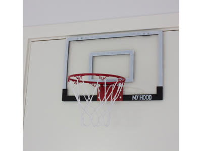 My Hood  - Minibasket med plade - Inklusiv bold og boldpumpe