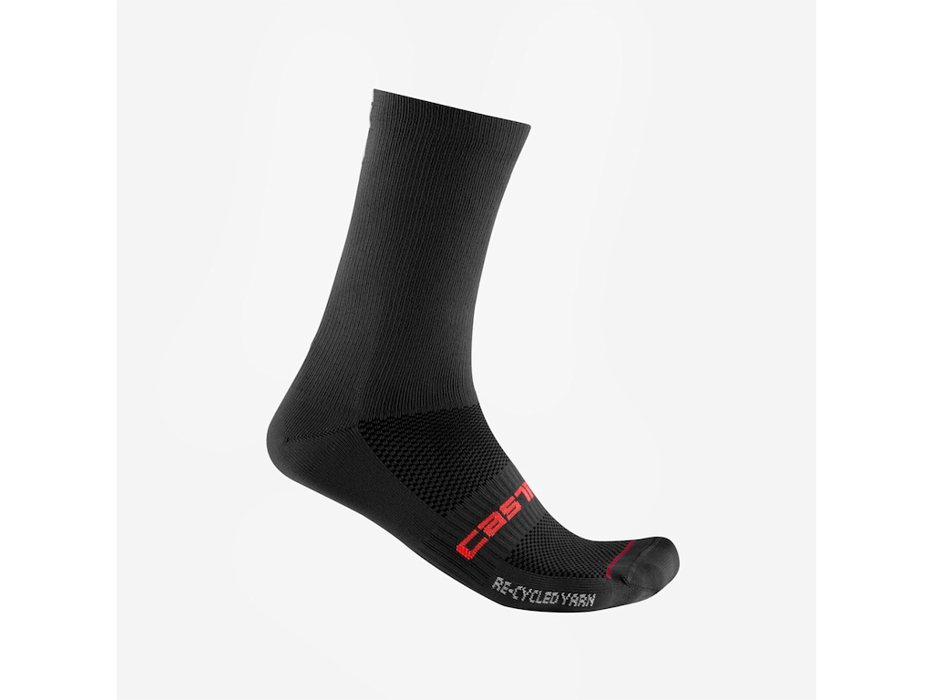 Castelli Re-Cycle Thermal 18 cykelstrømper sort str. 35-39