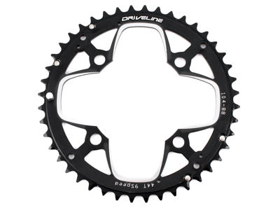 Klinge 44 tands ø104mm 4 huls Sort