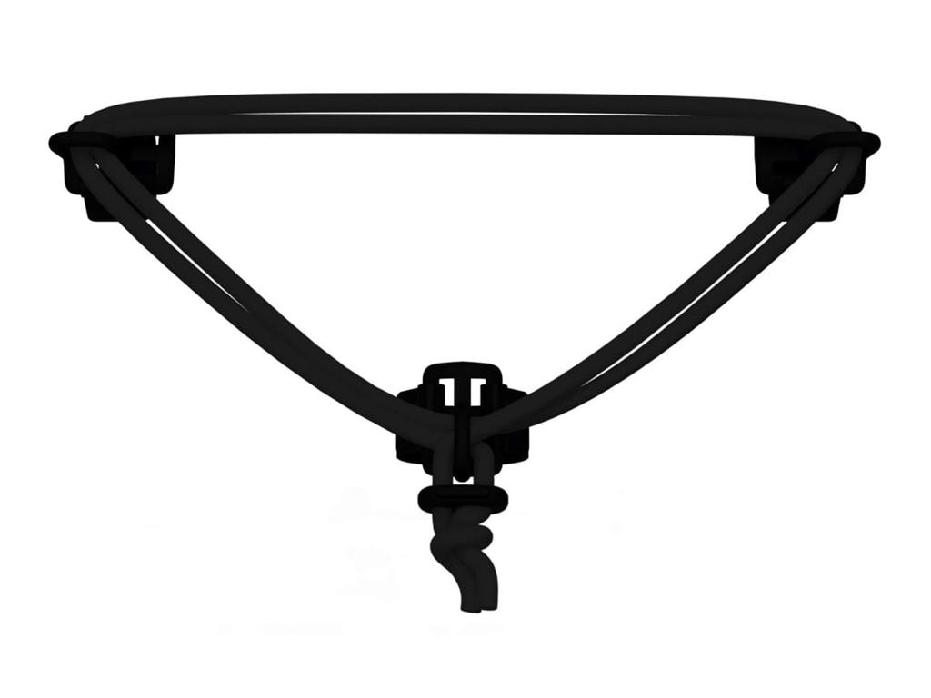 Carryyygum Bagagestrop - Monteres med velcro - Sort