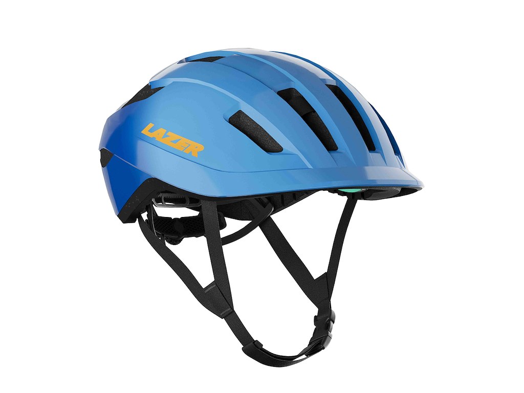 Lazer J1 KinetiCore Cykelhjelm Blue mountain