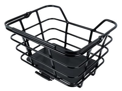 Atran Velo - Epic - Cykelkurv til bag - AVS system - 23 liter - Aluminium - Sort