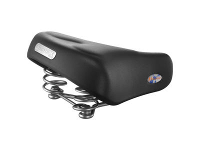 Selle Royal Holland - Sadel med gel - Relaxed - Sort - Unisex