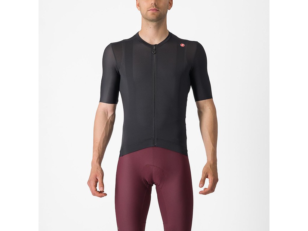 Castelli Espresso Jersey - Korte ærmer - Herre - Sort/Mørkegrå - Str. S Castelli Espresso Jersey - Korte ærmer - Herre - Sort/Mørkegrå - Str. S