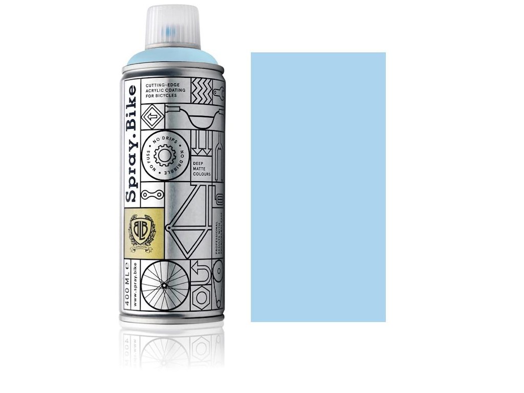 Spray.Bike spraymaling 400 ml lyseblå