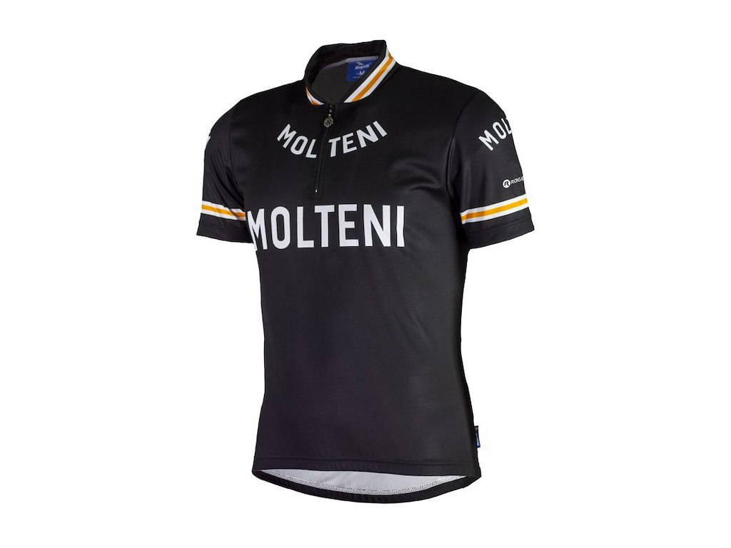 Rogelli Wagtmans Molteni Kortærmet Jeysey Herre Str. S