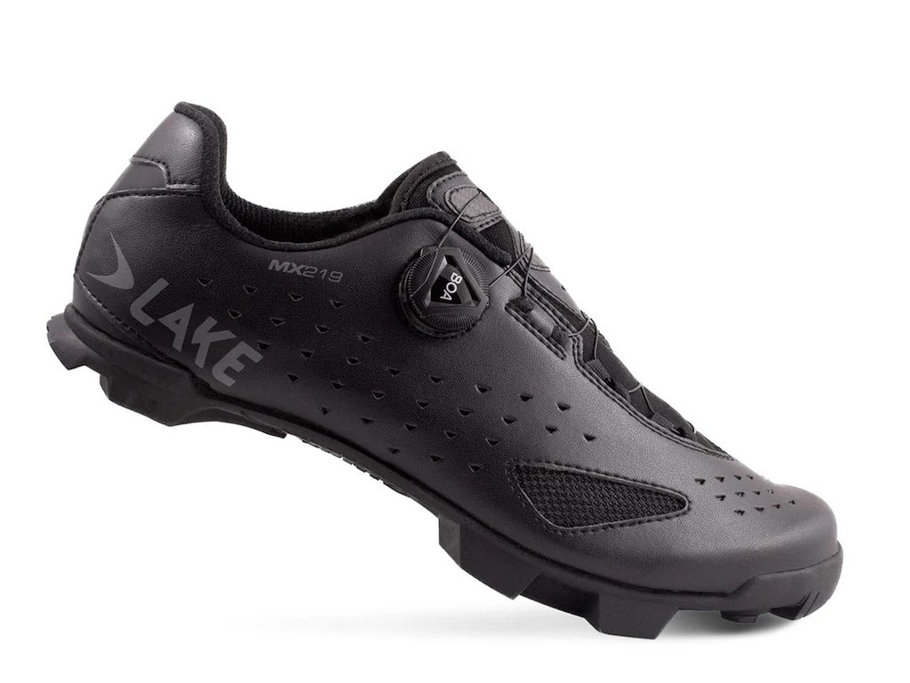 Lake MX219 MTB-cykelsko sort/grå unisex