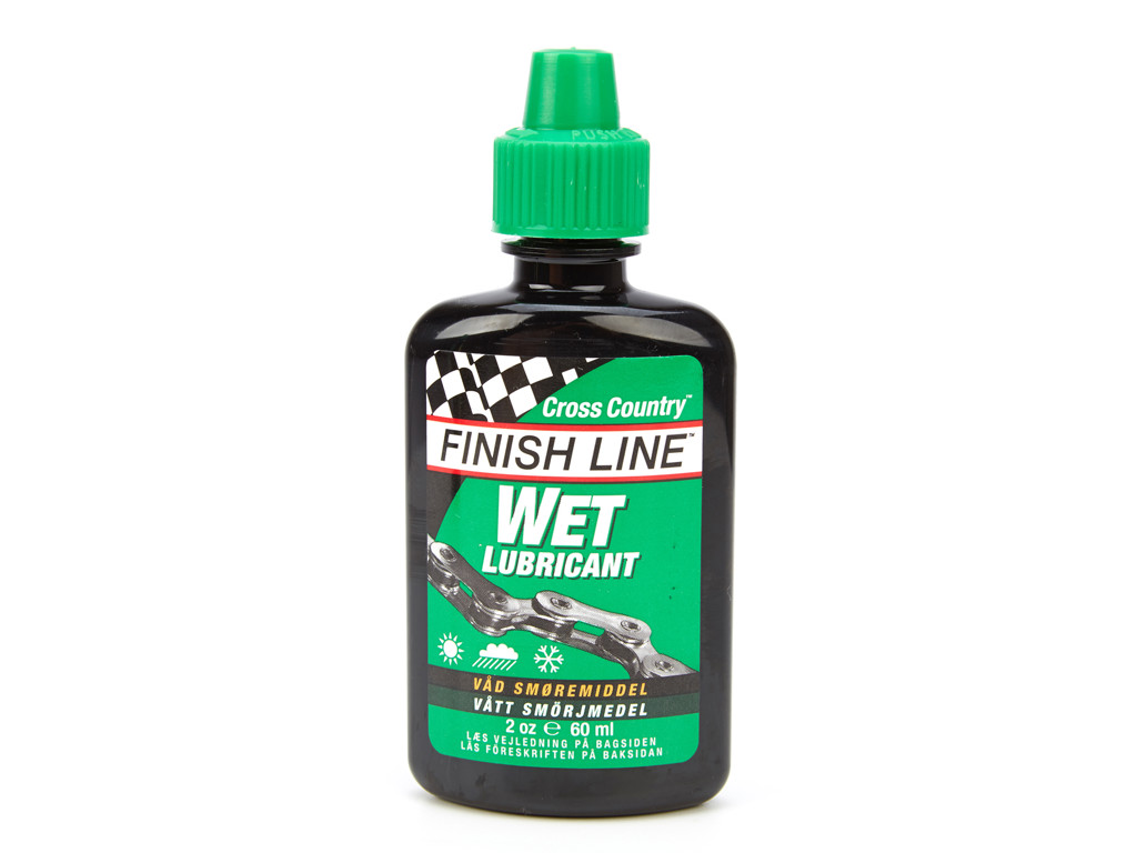 Olie Finish Line Cross Country Wet 60ml drypflaske grøn