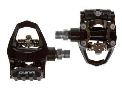 Pedaler Exustar PS7 til Look/SPD Spinning
