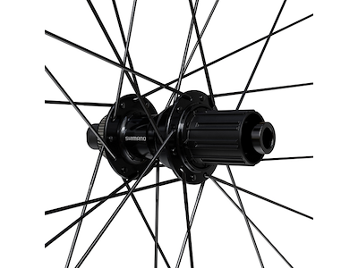 Shimano GRX baghjul 700c Gravel model WH-RX180 - 142x12mm E-Thru aksel - 12 gear - Skivebremser - Tu