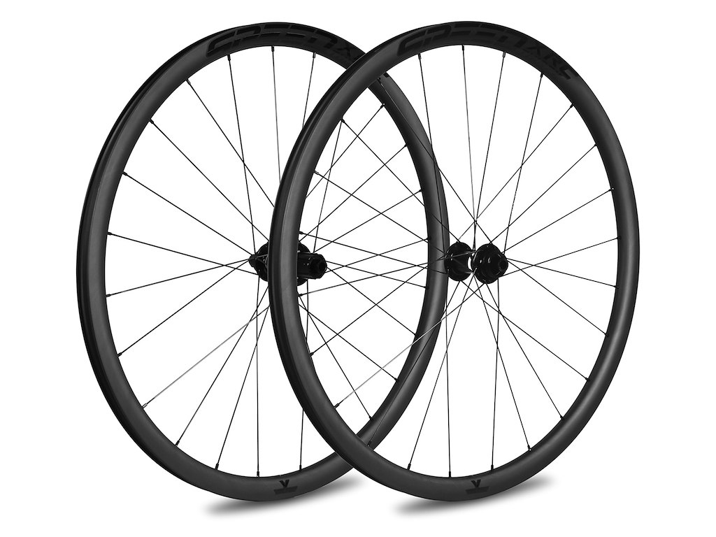 Veltec Speed XCR 30 Carbon Hjulsæt Thru Axle Shimano Sort
