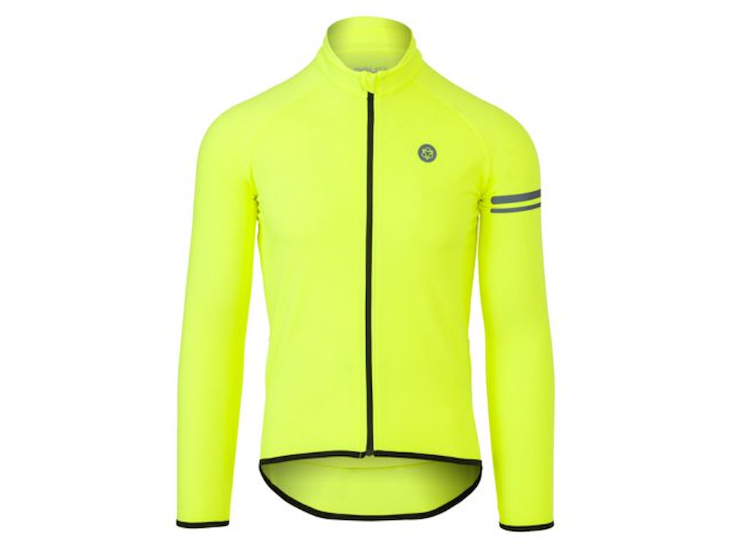 AGU Thermo Jersey Essential - Cykeltrøje - L/Æ - Hivis neon gul - Str. XL AGU Thermo Jersey Essential - Cykeltrøje - L/Æ - Hivis neon gul - Str. XL