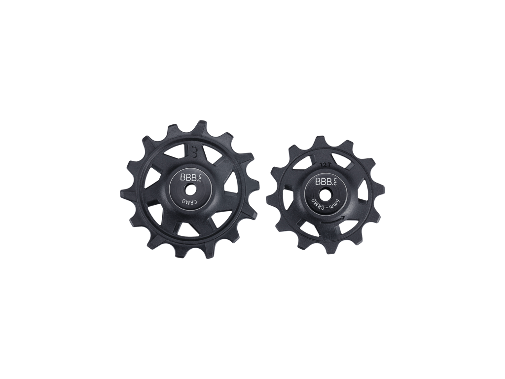 BBB RollerBoys - Kædeførerhjul - 12T-14T lukkede lejer - Sort