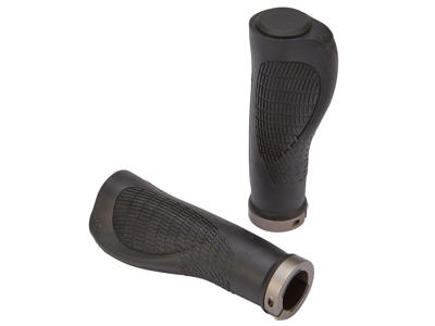 Bike Attitude Håndtag - Ergonomiske - Sort - 125 mm med gel - inkl. skrue