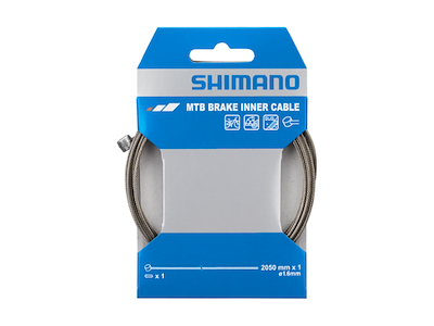 Shimano Bremsewire MTB - SUS 1,6mm x 2050 mm - Rustfri