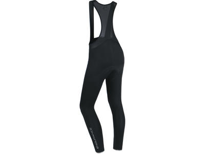 Endurance Jayne Full Windblock XQL - Cykeltights lange m. seler - Dame - Sort