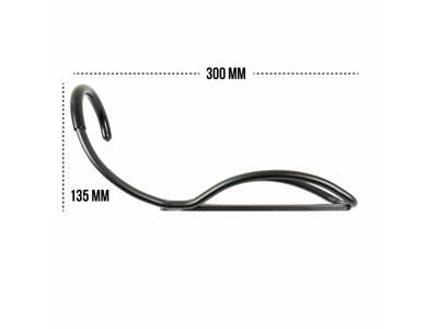 XLC ST-W01 Wall bracket Hook-up on front wheel