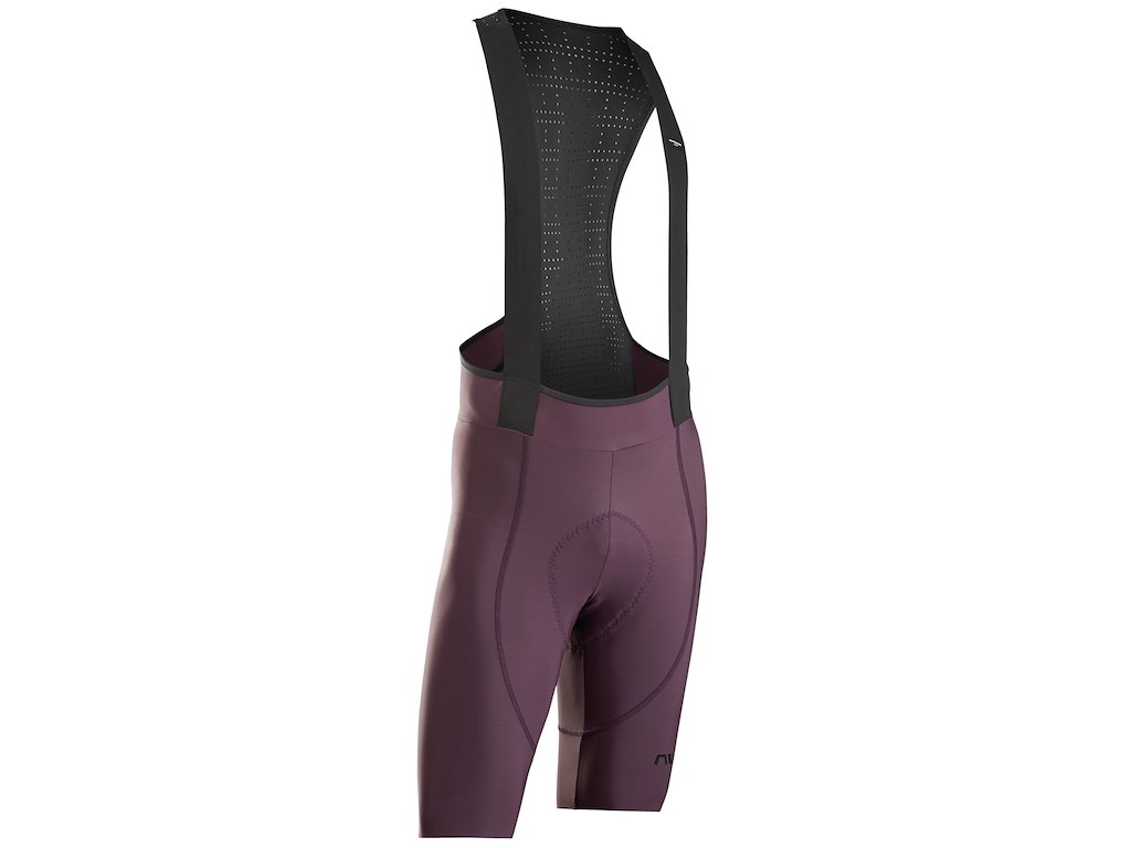 Northwave Fast Bibshorts - Cykelshorts m/pude - Dame - Grape Wine - Str. 3XL