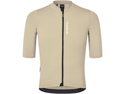 GripGrab RIDE Jersey - Cykeltrøje - Korte Ærmer - Herre - Beige - 2XL