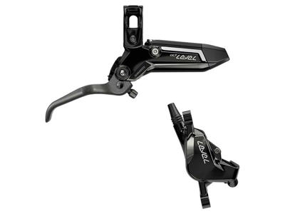 Sram Level Ultimate Stealth - Hydraulisk bremsesæt - 2 Stempler - Front - Carbon greb - Sort