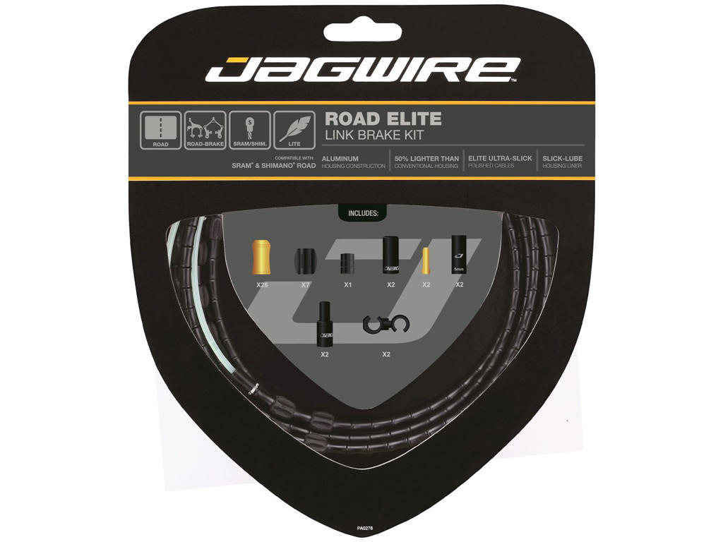Jagwire - Road Elite - bremsekabel sæt til Road