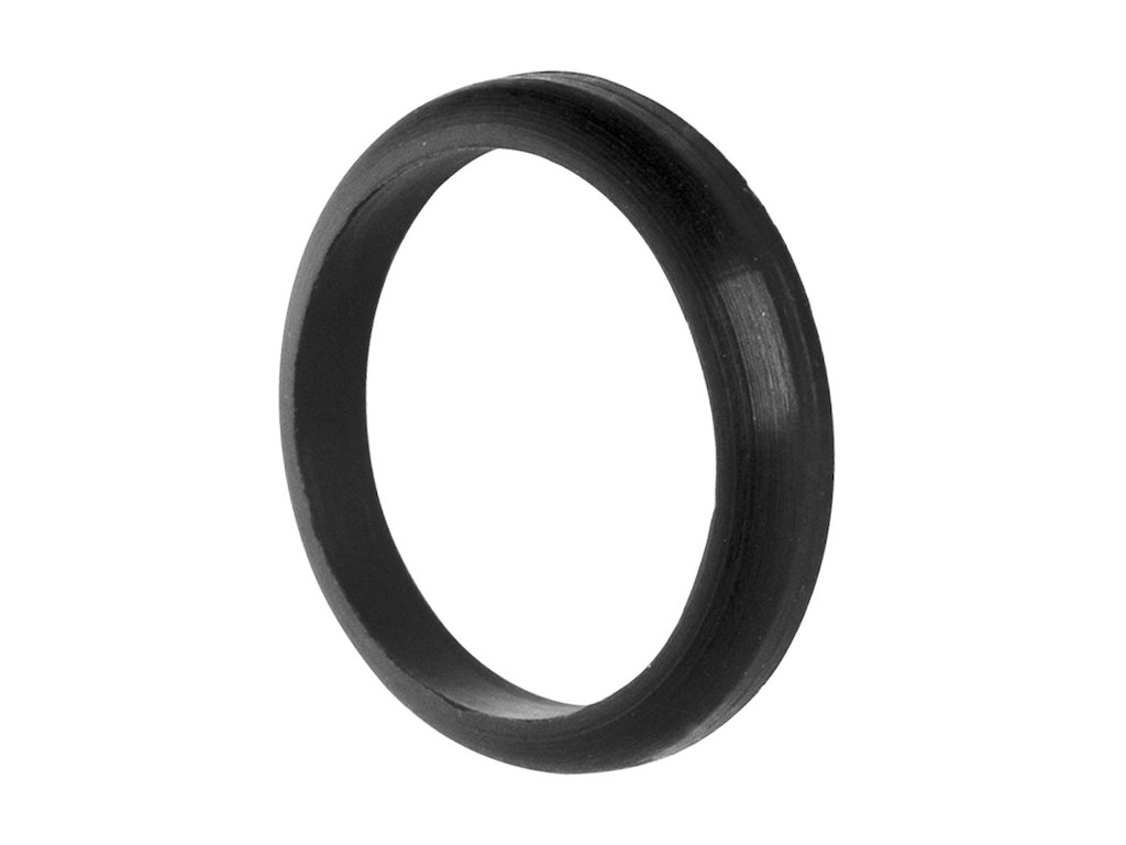 FORCE støvring i Silikone til sadelpind 31,6 mm - Sort